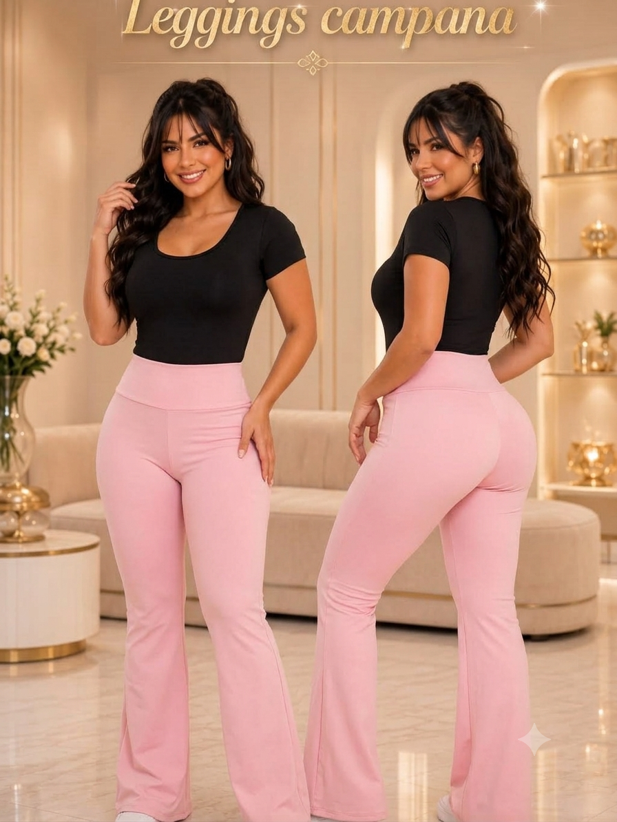 LEGGINS BOTA ANCHA SUPLEX PREMIUM⭐